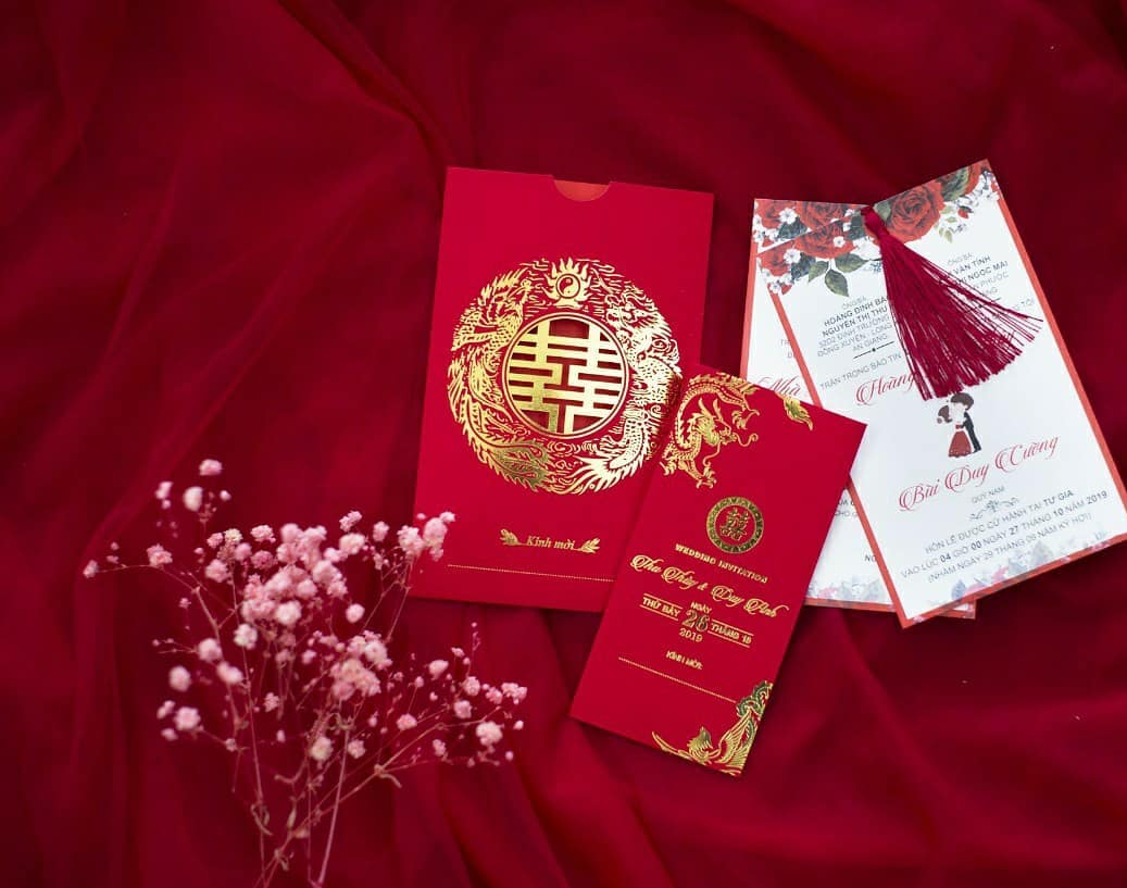 Tổng hợp 100 ảnh về mẫu thiệp cưới truyền thống  daotaonec