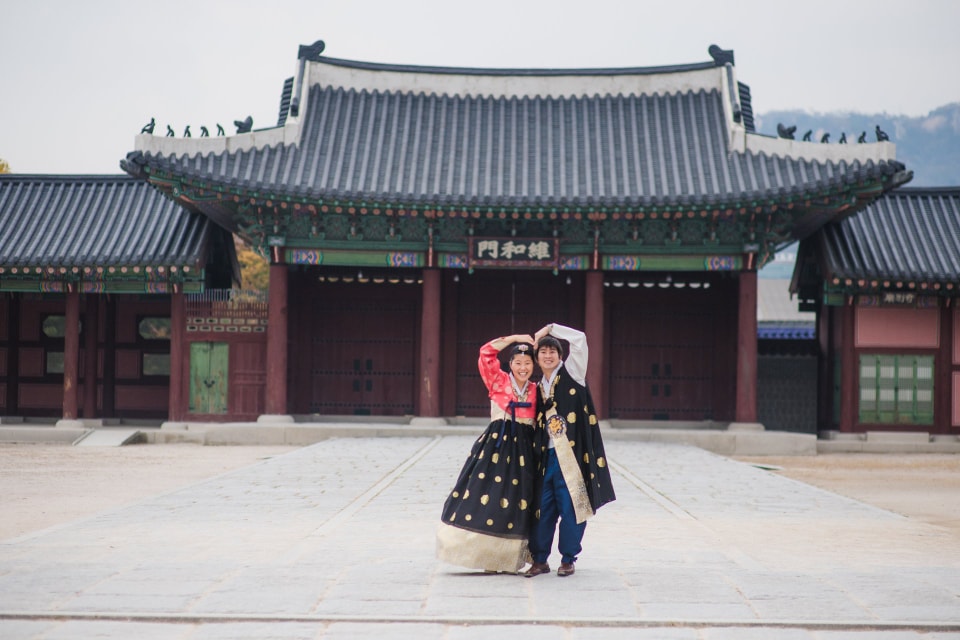 Ảnh cưới tại Gyeongbokgung