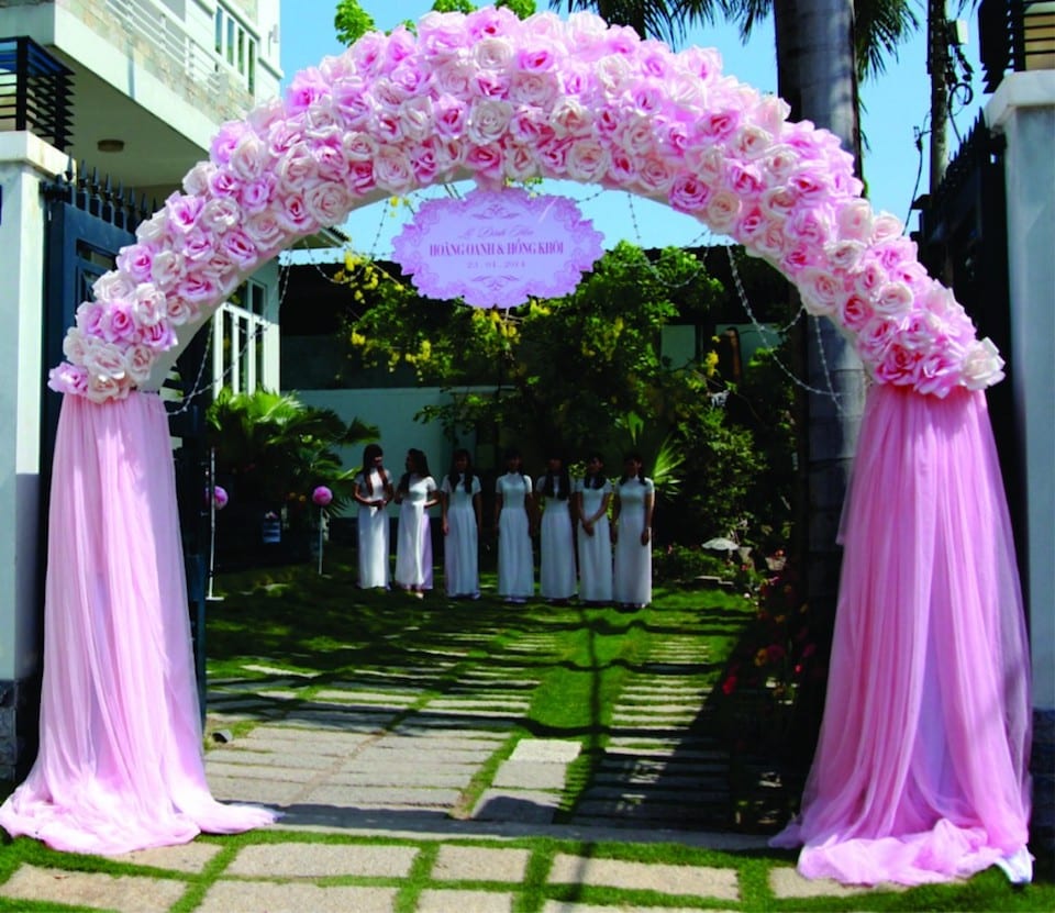 Cổng hoa cưới 6