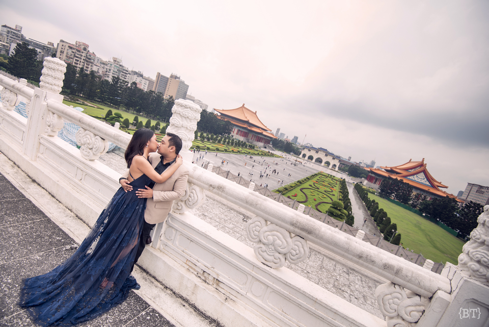 ảnh cưới lãng mạn ở Đài Bắc, Đài Loan
